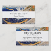 Hokusai Ocean Waves Zee Boten Visitekaartje (Voorkant / Achterkant)