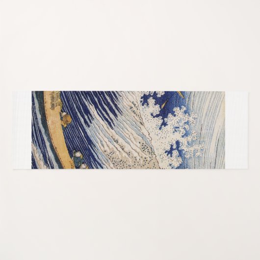Hokusai Ocean Waves Zee Boten Yogamat (Voorkant (horizontaal))