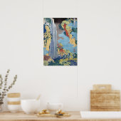 Hokusai - Ono-waterval, Kisokaido Poster (Keuken)