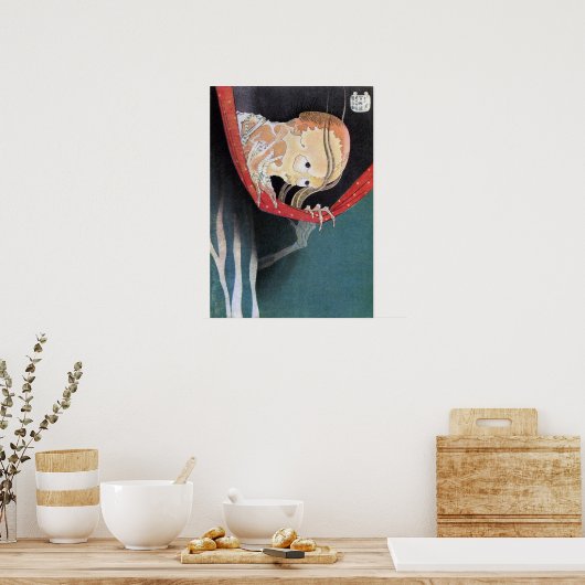 Hokusai - Phantom of Kohada Koheiji Poster (Keuken)