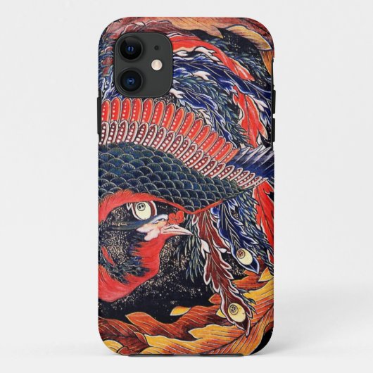 Hokusai - phoenix Case-Mate iPhone case (Achterkant)