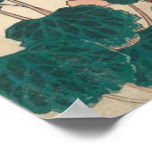 Hokusai  Shrike en Bluebird GalleryHD Poster (Hoek)