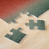 Hokusai South Wind Clear Sky Red Fuji Legpuzzel (Zijkant)