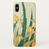 Hokusai sprinkhaan en iris Japan Case-Mate iPhone Case (Achterkant)