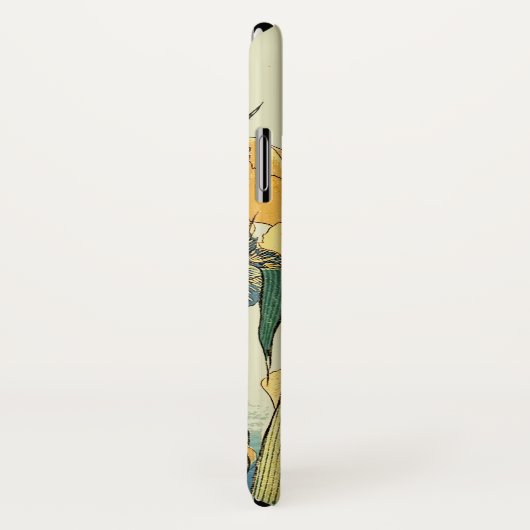 Hokusai sprinkhaan en iris Japan Case-Mate iPhone Case (Achterkant / rechts)
