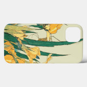 Hokusai sprinkhaan en iris Japan Case-Mate iPhone Case (Achterkant (horizontaal))