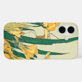 Hokusai sprinkhaan en iris Japan Case-Mate iPhone Case (Achterkant (horizontaal))