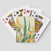 Hokusai sprinkhaan en iris Japan Pokerkaarten (Achterkant)