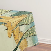 Hokusai sprinkhaan en iris Japan Tafelkleed (Voorbeeld)