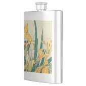 Hokusai Sprinkhaan Iris Vintage Print: Japans Flacon (Links)