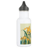 Hokusai Sprinkhaan Iris Vintage Print: Japans Waterfles (Links)