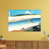 Hokusai - Tama in de provincie Musashi Canvas Afdruk (Insitu (Woonkamer))
