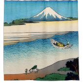 Hokusai - Tama in de provincie Musashi Douchegordijn (Voorkant)