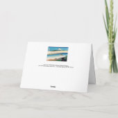 Hokusai - Tama in de provincie Musashi Kaart (Achterkant)