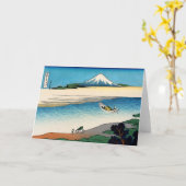 Hokusai - Tama in de provincie Musashi Kaart (Gele Bloem)