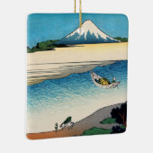 Hokusai - Tama in de provincie Musashi Keramisch Ornament (Rechts)