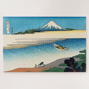 Hokusai - Tama in de provincie Musashi Legpuzzel