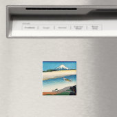 Hokusai - Tama in de provincie Musashi Magneet (Insitu (Vaatwasser))