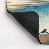 Hokusai - Tama in de provincie Musashi Muismat (Hoek)