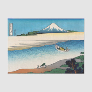 Hokusai - Tama in de provincie Musashi Tissuepapier