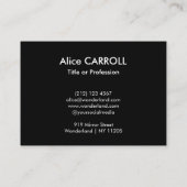 Hokusai - Tea house te Koishikawa - QR Code Visitekaartje (Achterkant)