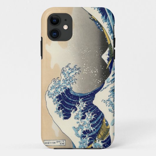 Hokusai The Great Wave iPhone 5 Hoesje (landschap) (Achterkant)