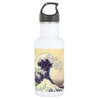 Hokusai 'The Great Wave' Liberty Bottle Waterfles