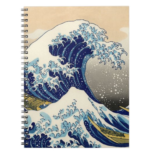 Hokusai The Great Wave Notebook Notitieboek (Voorkant)