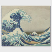 Hokusai The Great Wave of Kanagawa GalleryHD Cadeaupapier (Vlak)