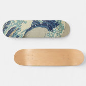 Hokusai The Great Wave of Kanagawa GalleryHD Skateboard (Horizontaal)