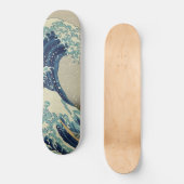 Hokusai The Great Wave of Kanagawa GalleryHD Skateboard (Voorkant)