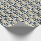 Hokusai, “ The Great Wave off Kanagawa ” Cadeaupapier (Hoek)