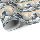 Hokusai, “ The Great Wave off Kanagawa ” Cadeaupapier (Rol Hoek)