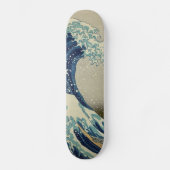 Hokusai The Great Wave off Kanagawa GalleryHD Persoonlijk Skateboard (Voorkant)