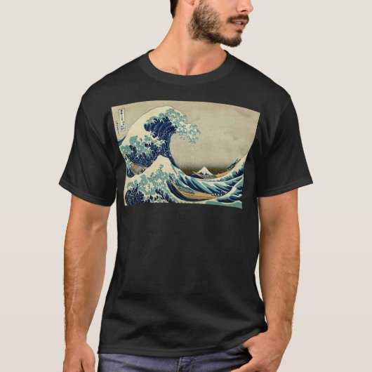 Hokusai, The Great Wave off Kanagawa, Japan, Japan T-shirt (Voorkant)
