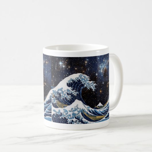 Hokusai , The_Great_Wave_off_Kanagawa + LH 95 Koffiemok (Voorkant rechts)