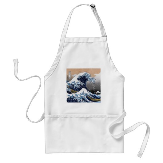 Hokusai, "The Great Wave off Kanagawa" Standaard Schort (Voorkant)