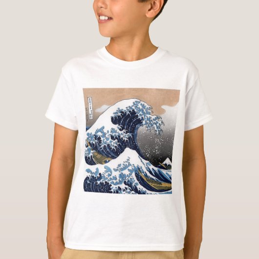 Hokusai, “ The Great Wave off Kanagawa ” T-shirt (Voorkant)