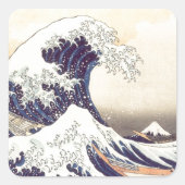 Hokusai 'The Great Wave' Sticker (Voorkant)