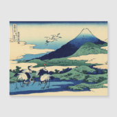 Hokusai - Umegawa in Sagami Magnetische Kaart (Voorkant)