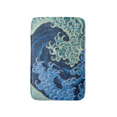 Hokusai Vrouwelijke Golf  Oceaan Badmat (Voorkant Verticaal)