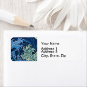 Hokusai Vrouwelijke Golf  Oceaan Etiket (Insitu)