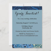 Hokusai Vrouwelijke Golf  Oceaan Kaart (Voorkant)