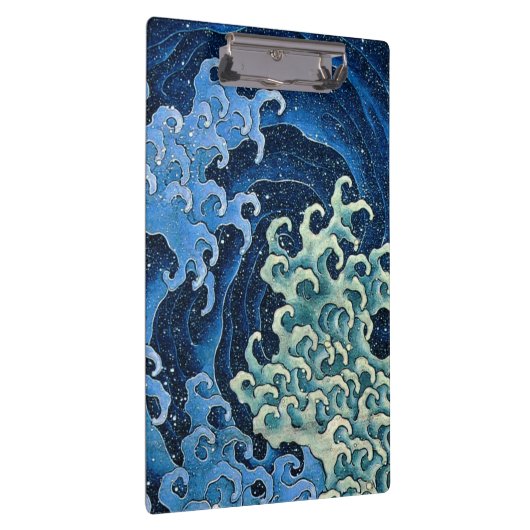 Hokusai Vrouwelijke Golf  Oceaan Klembord (Rechts)