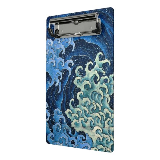 Hokusai Vrouwelijke Golf Oceaan Mini Klembord (Angled2)