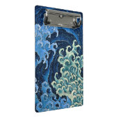 Hokusai Vrouwelijke Golf Oceaan Mini Klembord (Schuin)