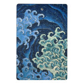 Hokusai Vrouwelijke Golf Oceaan Mini Klembord (Achterkant)