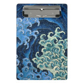 Hokusai Vrouwelijke Golf Oceaan Mini Klembord (Voorkant)