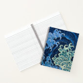 Hokusai Vrouwelijke Golf Oceaan Notitieboek (Binnen)