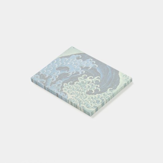 Hokusai Vrouwelijke Golf  Oceaan Post-it® Notes (Schuin)